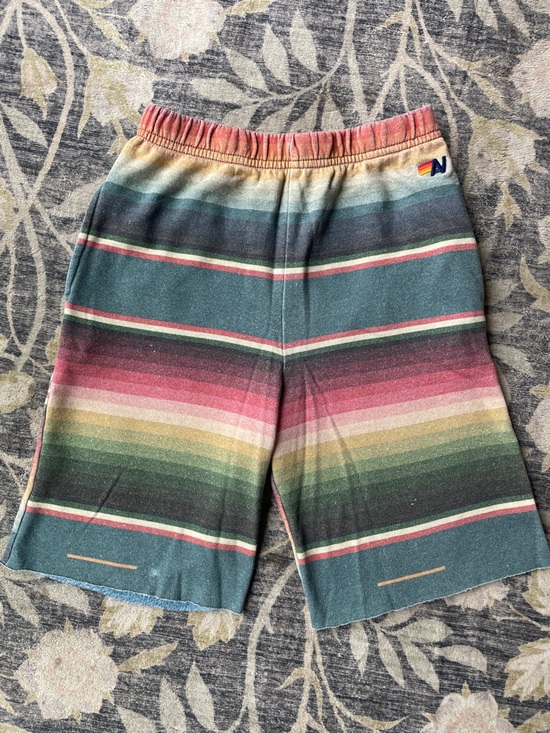 Aviator Nation Other - Aviator Nation Kids Rainbow Serape Shorts Pockets 14